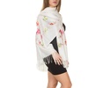 Image 5: Gilbin Floral Embroidery Women's Scarf Wrap Shawl