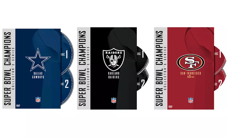 NFL Super Bowl Collection DVDs - Primary Image