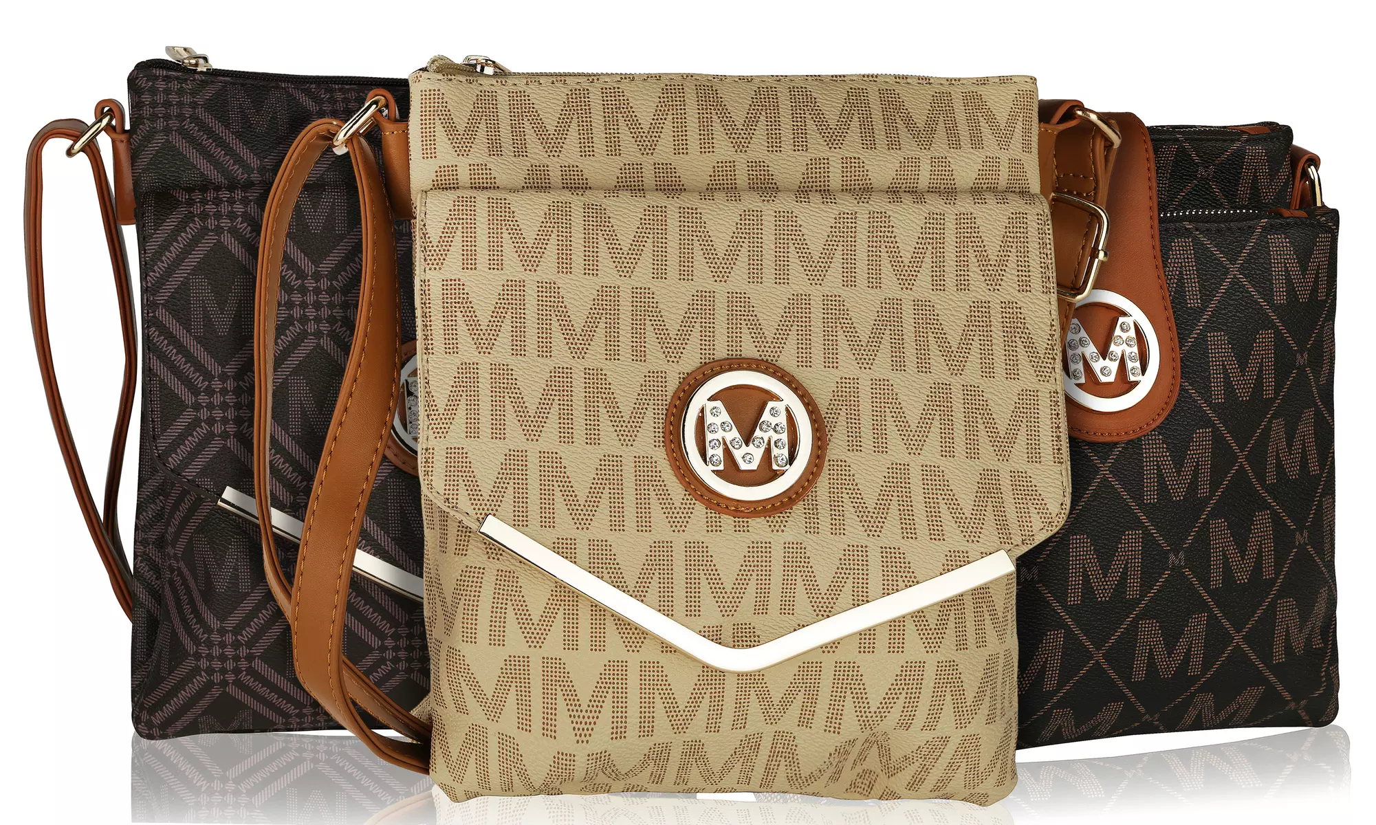 MKF Collection Logo Crossbody Bags - Primary Image