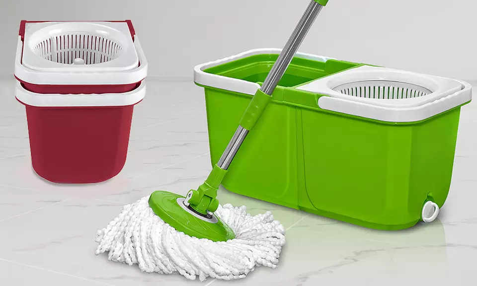 Insta Mop Spinning Action Mop with Bonus Mop Head - Primary Image