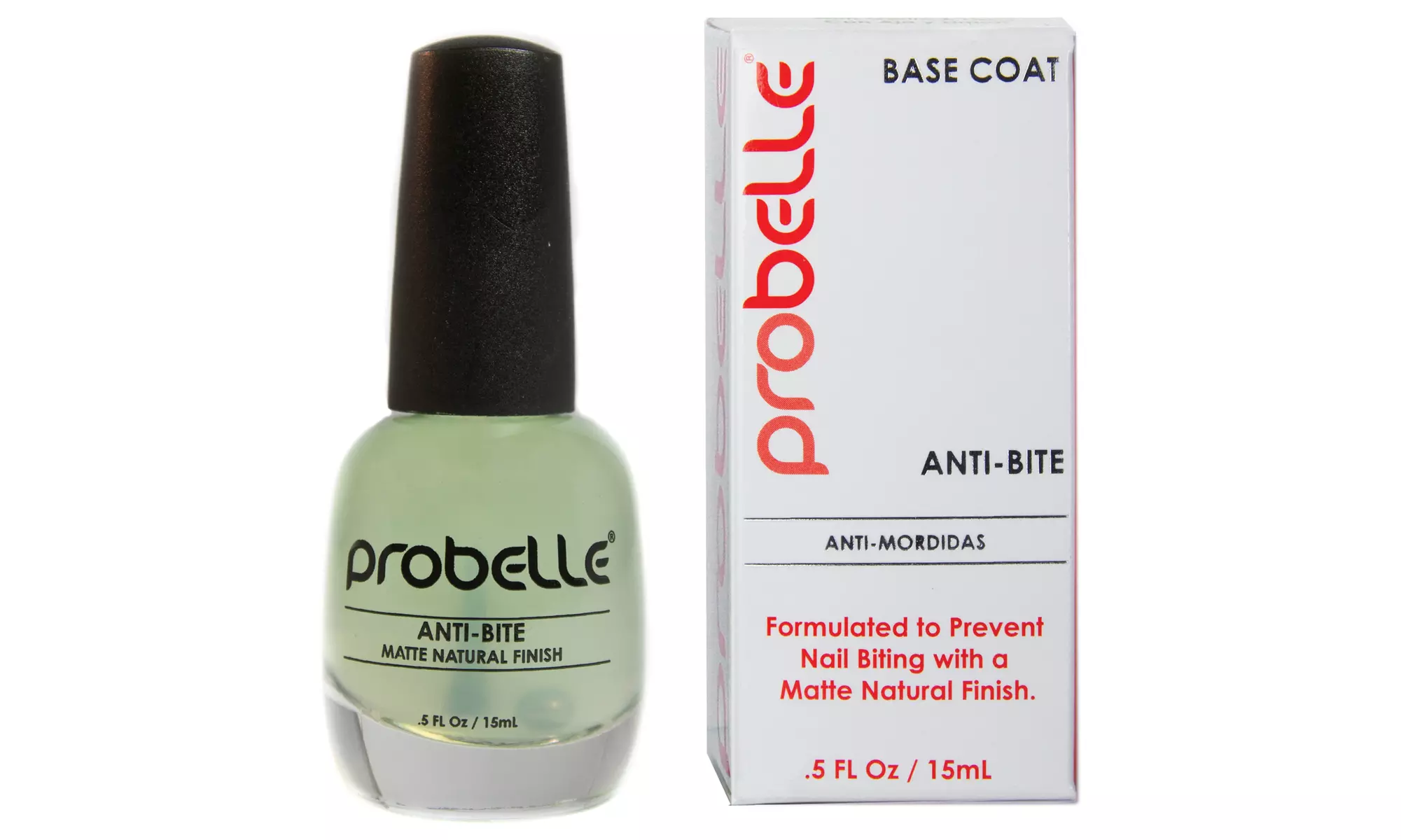 Probelle Anti-Bite Base Coat to Prevent Nail-Biting and Thumb-Sucking (0.5 Fl. Oz.) - Primary Image