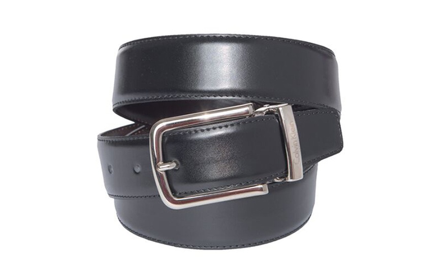 Image 7: Calvin Klein Leather Belts