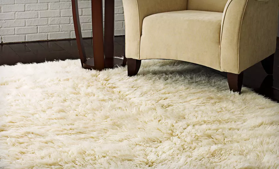 Handmade Flokati Wool Shag Rugs (Up to 73% Off). Multiple Colors and Sizes Available. Free Shipping and Free Returns. - Primary Image
