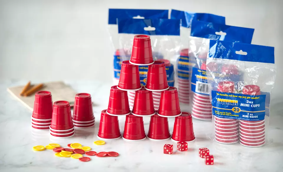$12.99 for 120 2-Ounce Miniature Red Party Cups ($21 List Price). Free Returns. - Primary Image