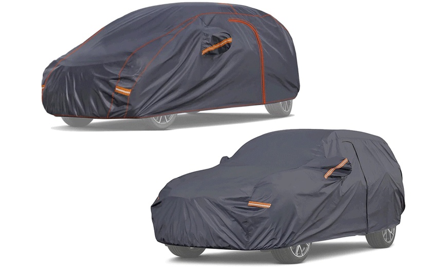 Image 1: Funda para coche con cremallera impermeable