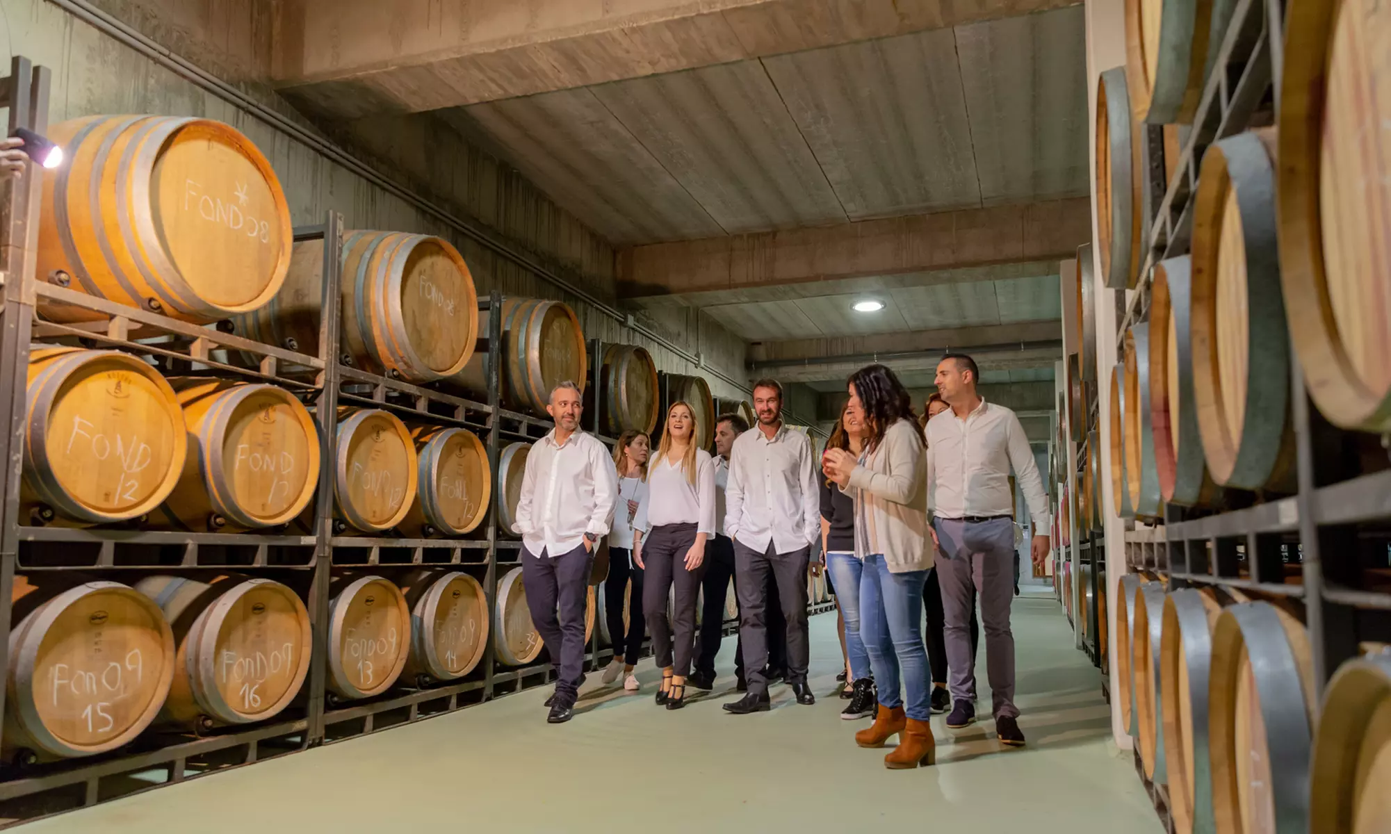 Visita guiada a bodega con cata de 4 vinos, 2 AOVE y embutidos