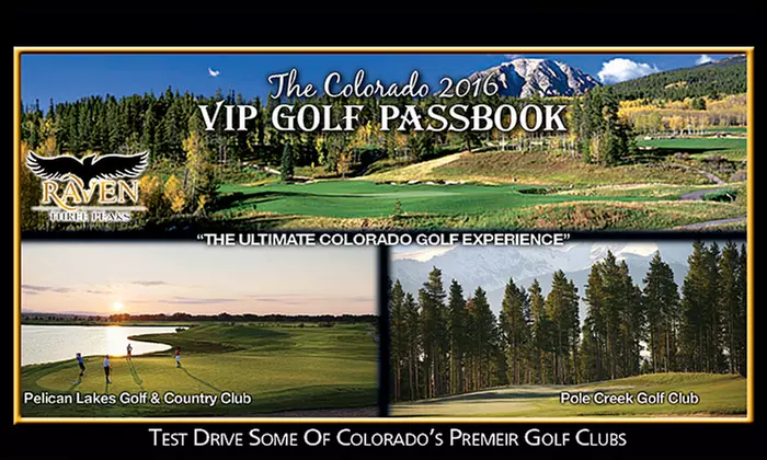 VIP Golf Passbook & Northern or Southern Colorado VIP Golf Cards From Mile Hi Media (39% Off) - Primary Image