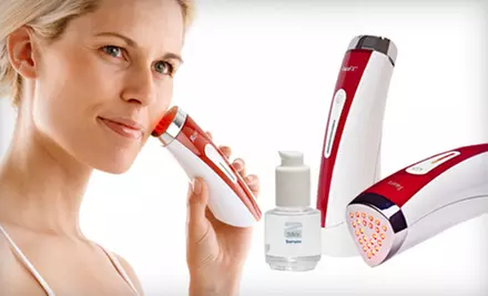 $149 for a Silk'n FaceFX Anti-Aging Handheld LED Light and Hydrator Serum ($378 List Price) - Primary Image