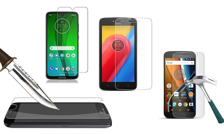 Proteggi schermo in vetro temperato compatibile per Motorola, disponibile per vari modelli