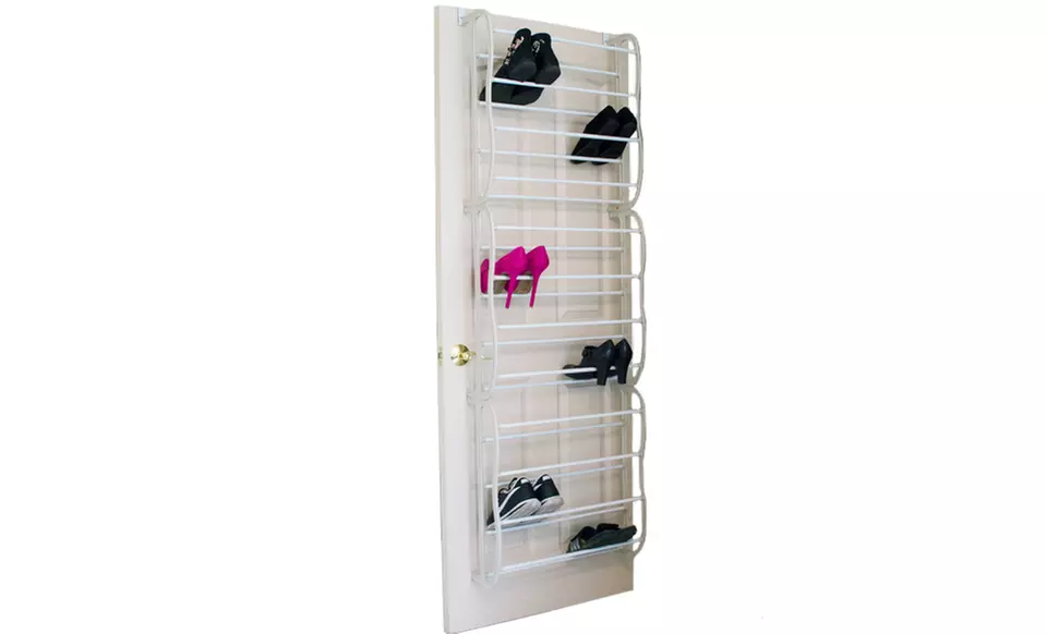 36-Pair Over the Door Shoe Organizer - Primary Image