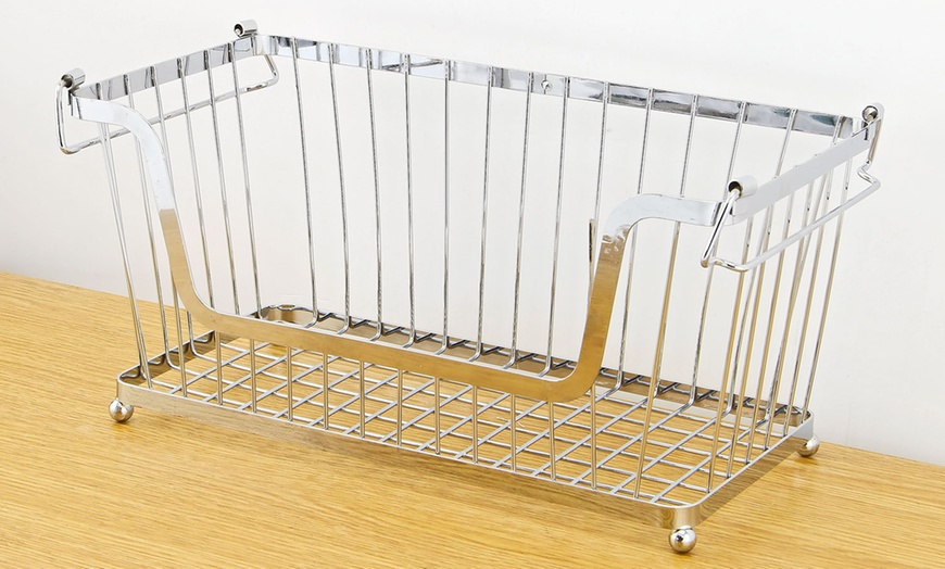 Image 9: Stackable Kitchen Storage Basket