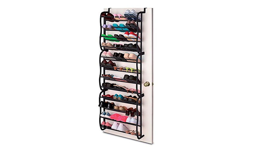 Image 2: Over-the-Door Shoe Rack