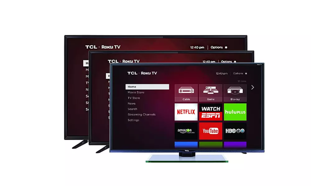 TCL 32", 40", or 48" LED Roku Smart HDTV (Refurbished) - Primary Image