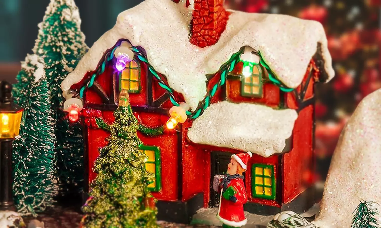 Figuras de decoración navideñas luminosas y animadas de Avilia