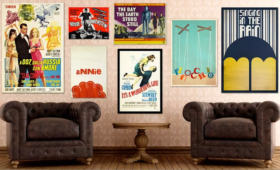 Classic-Movie Prints on Canvas. Multiple Movies and Sizes Available from $26.99–$36.99. Free Returns. - Primary Image