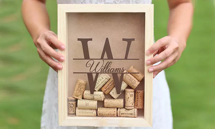 Small, Medium, or Large Personalized Cork Keeper from Morgann Hill Designs (Half Off) - Second Medium