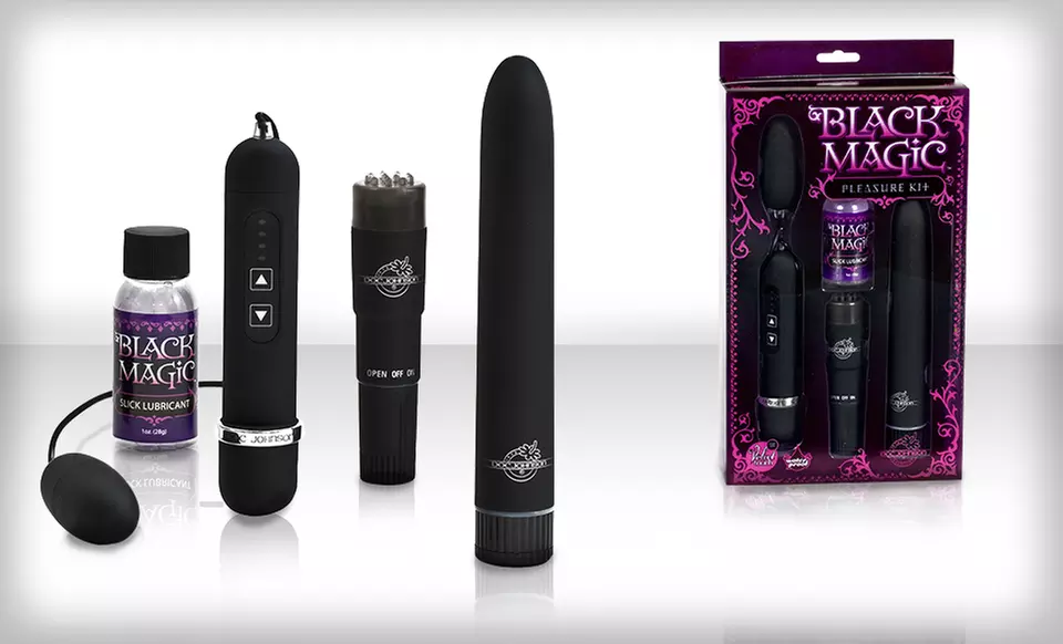 $30.99 for a Doc Johnson Black Magic Pleasure Kit ($59.99 List Price). Free Shipping. - Primary Image