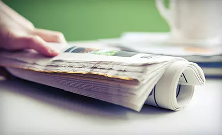 $26 for a 26-Week, Home-Delivered Sunday Subscription to the "News & Observer" ($60 Value) - Primary Image