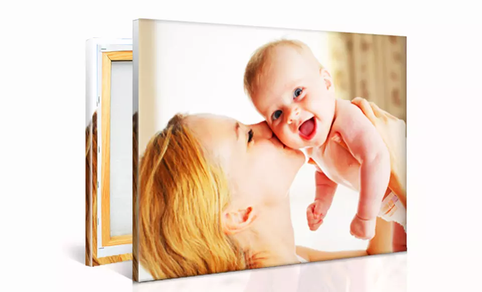 Custom Photo Canvas from Printerpix from $5–$59. - Primary Image