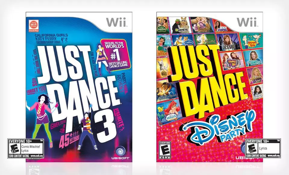 Just Dance: Disney Party, Just Dance 3, or Both for Nintendo Wii (Up to 53% Off). Free Shipping and Returns. - Primary Image