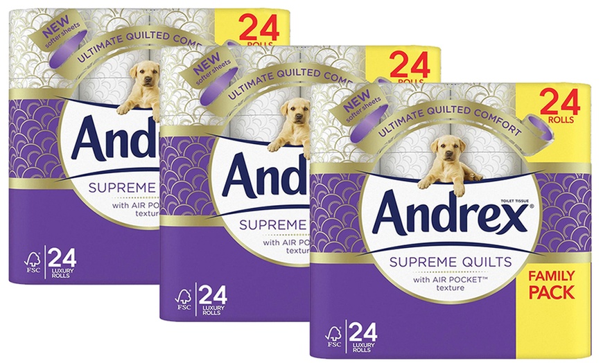 Image 10: Up to 96 Rolls of Andrex Toilet Paper