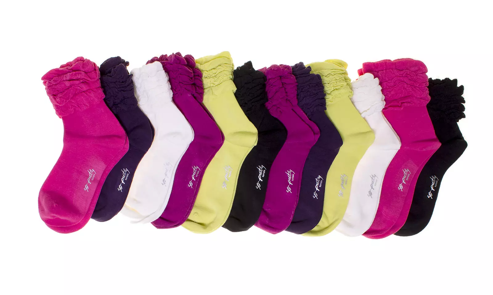 Women's Kensie Stylish & Comfy Crew Socks for Sizes 9–11 (6-Pack) - Primary Image