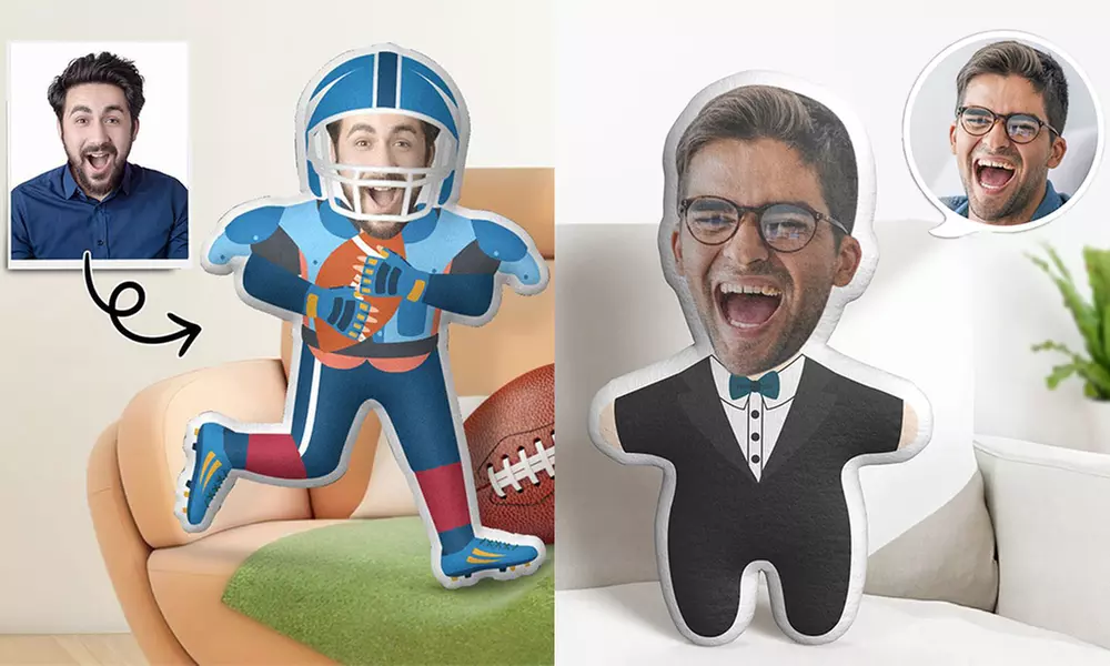 3D-Menschen- oder Tierkissen