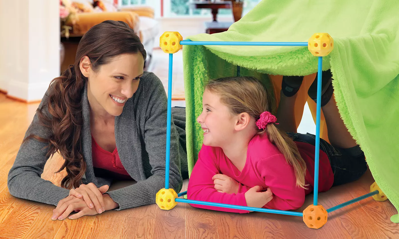 Discovery Kids Construction Fort (72-Piece) - Second Medium