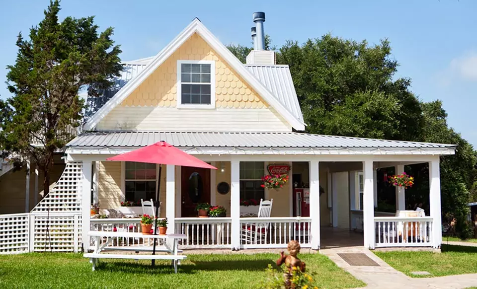 2-Night Stay in a Cottage for Two with a Wine-Tour Credit at Serenity Farmhouse Inn & Resort in Texas Wine Country - Primary Image