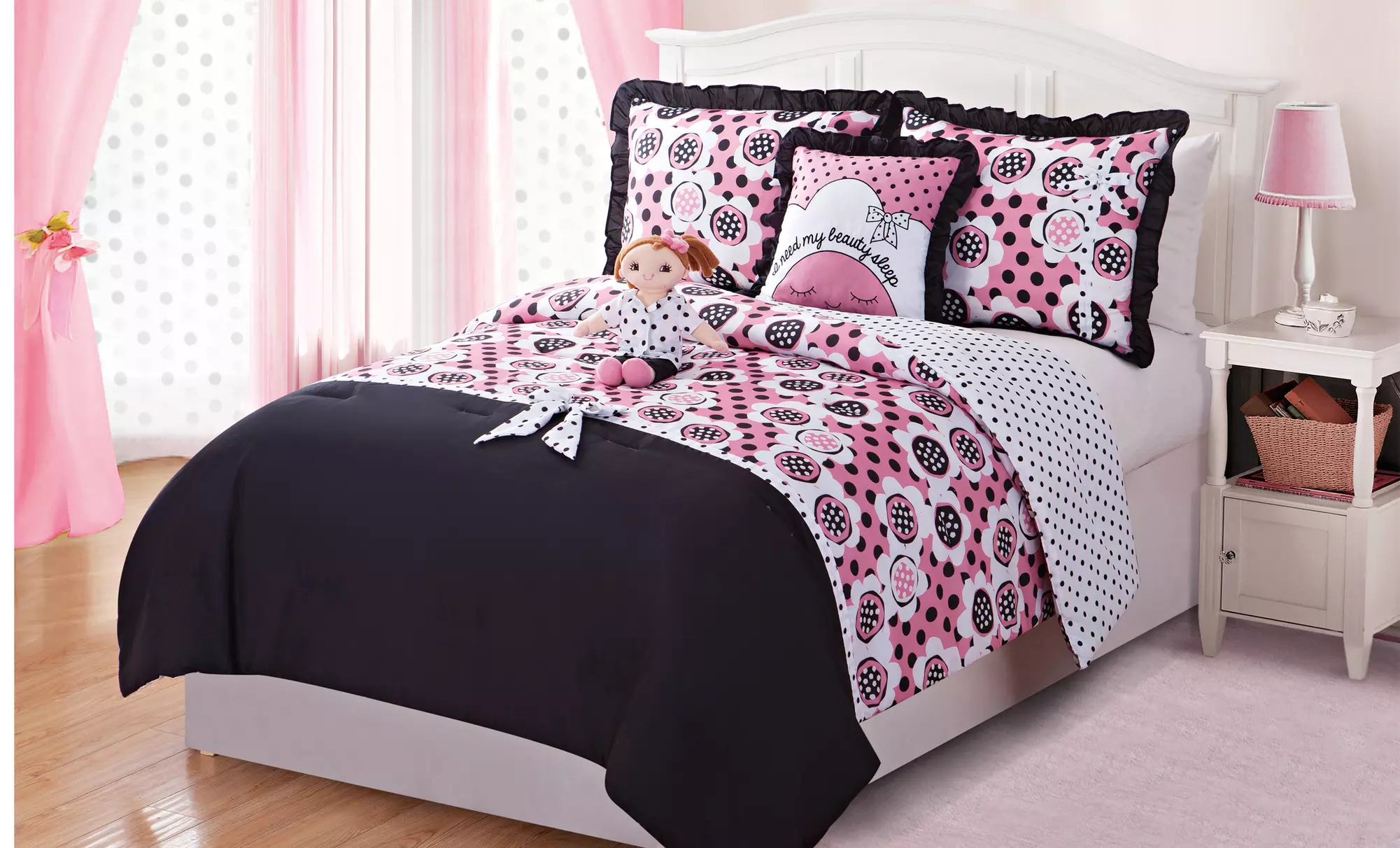 Dollie & Me Reversible Youth Comforter Set in Twin or Full. Multiple Styles Available. Free Returns. - Primary Image