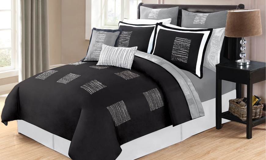 8-Piece Comforter Set | Groupon Goods