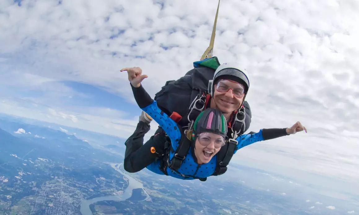 $149 for Tandem Skydiving Jump from Crimson Skydiving ($299.99 Value) - Primary Image