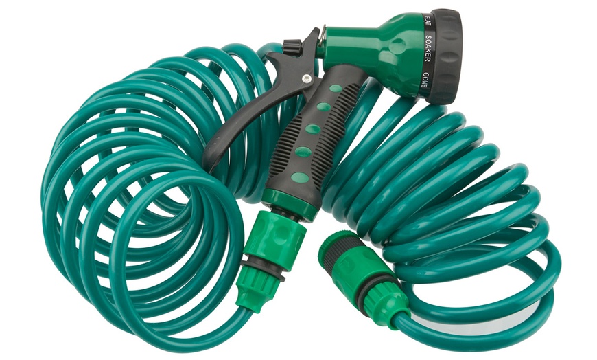 Image 1: 30-Metre Garden Coil Hose