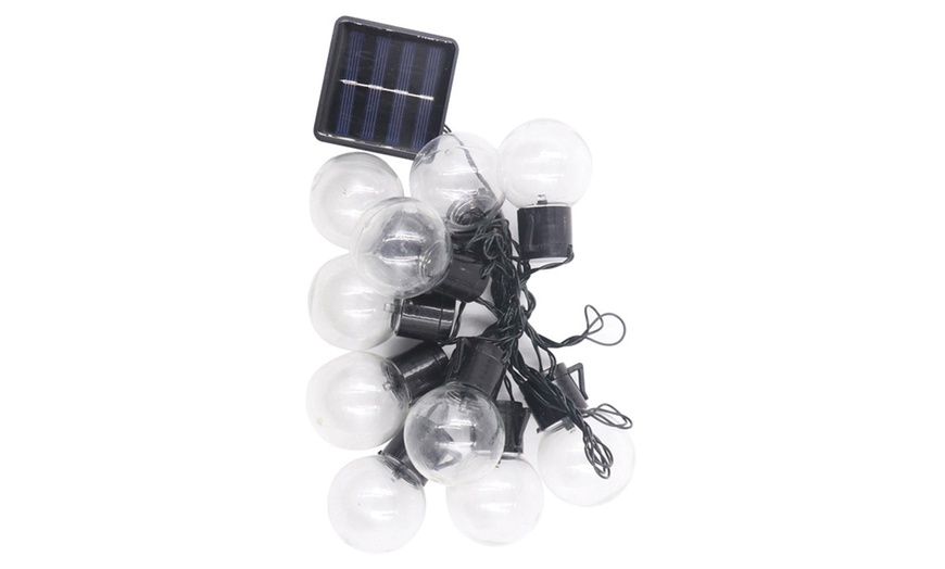 Image 3: Retro Solar String Lights from Impact Deals Local