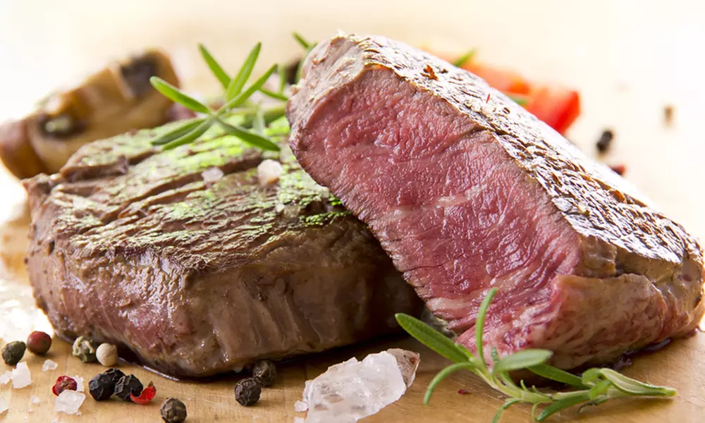 Muscle Food Meat Selection Box Including Chicken Breasts, Rump Steak, and Cumberland Sausages £29 - £49 (Up to 54% Off) - Primary Image