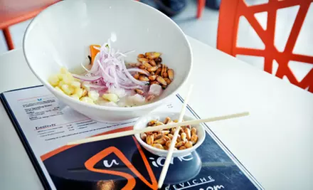 Japanese-Peruvian Fusion Cuisine at SuViche Miami Beach (Up to ﻿47% Off). Two Options Available. - Primary Image
