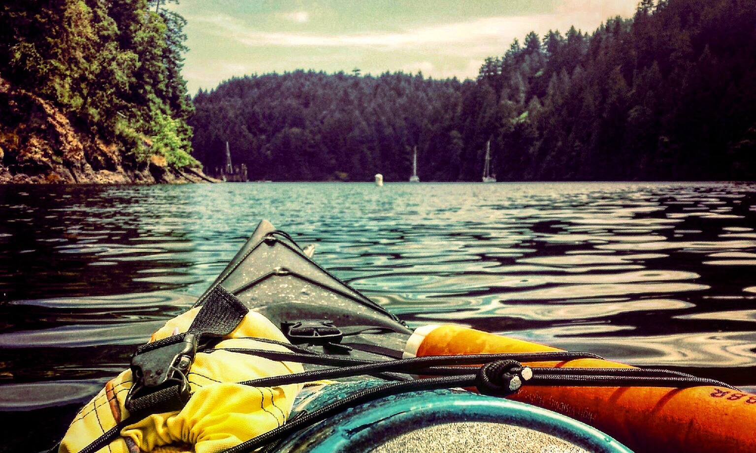 Double Kayak Rental or Stand-Up Paddleboard Rental for Two or Four Brentwood Bay Resort & Spa (Up to 50% Off) - Primary Image