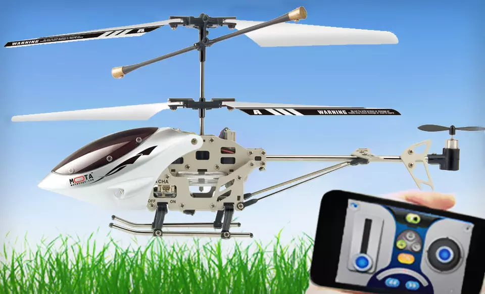 $27 for a Mota iPhone-Controlled Helicopter ($129.95 List Price). Free Shipping and Free Returns. - Primary Image