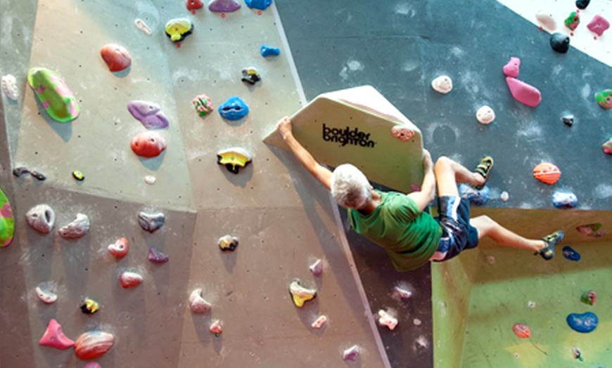 Image 2: Indoor Climbing Lesson