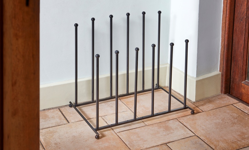 Image 10: Two-Tier Boot Stand