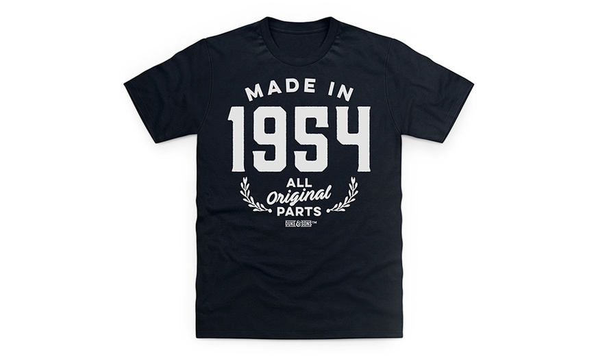 Image 3: Built in the 50s Cotton T-Shirt