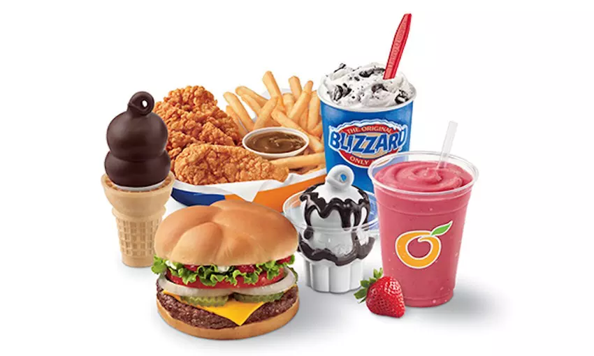 $12 for $20 worth of Food or Treats, 8" or 10" Round Cake, or 10"x14" Sheet Cake at Dairy Queen (Up to 41% Off)  - Primary Image