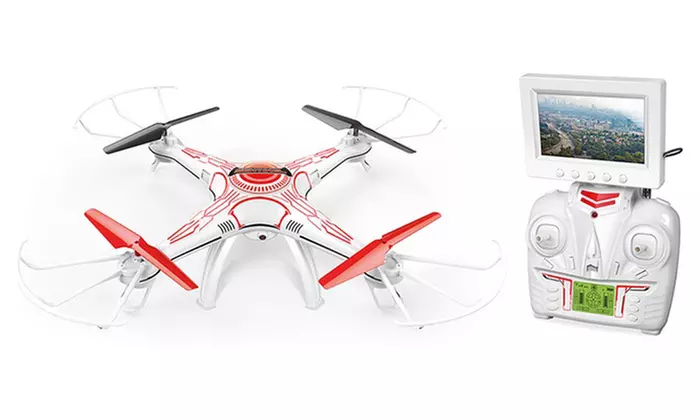 Sentinel 2.4GHz 4.5CH Live-View Camera RC Spy Drone with LCD Screen - Primary Image