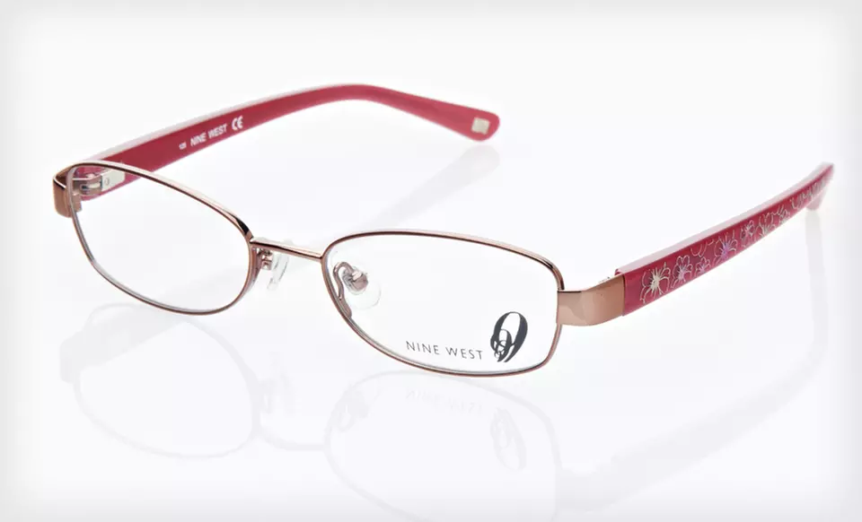 $19 for Nine West Women's Optical Frames (Up to $190 List Price). 14 Styles Available. Free Shipping and Free Returns. - Second Medium