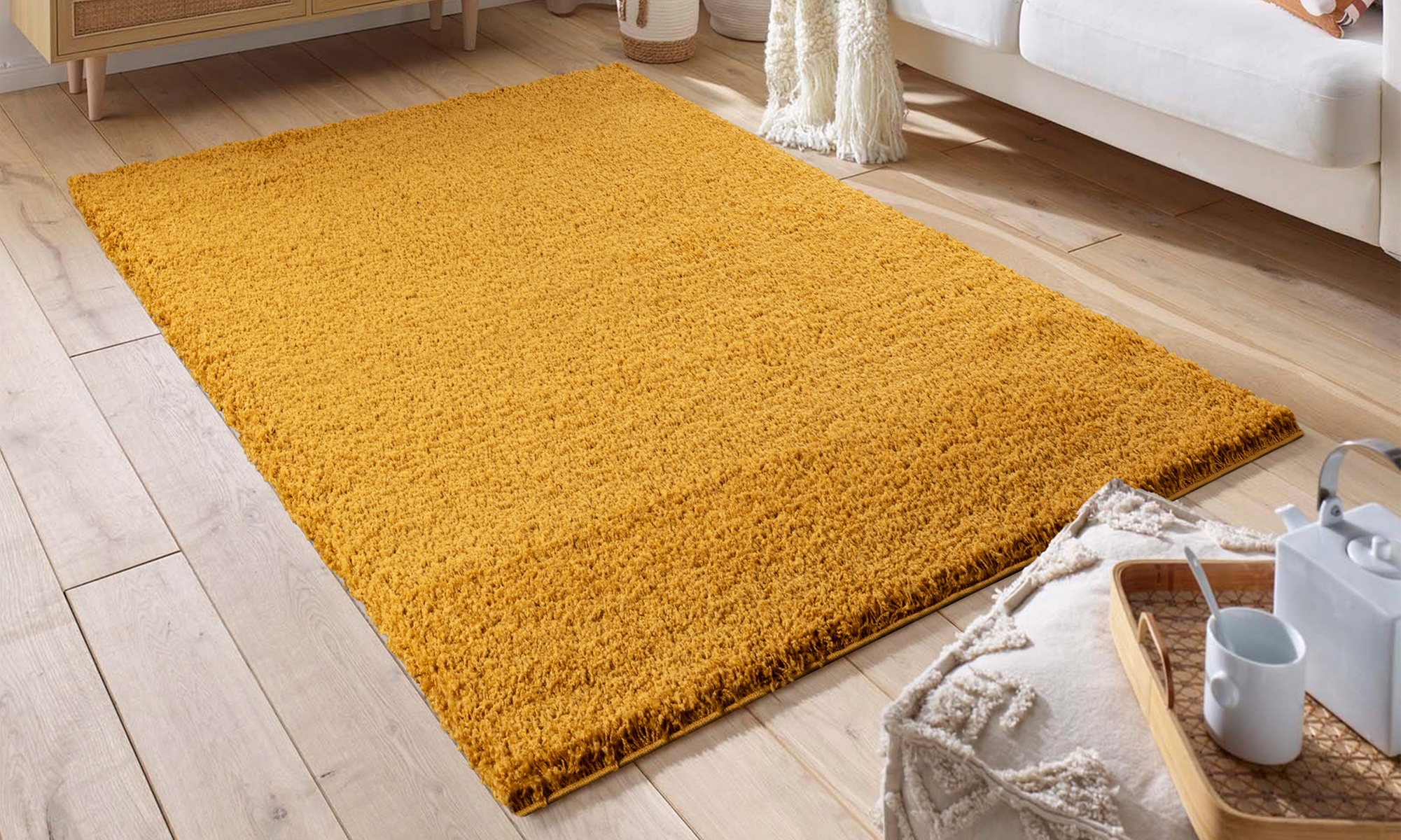 Modern Luxury Shaggy Rug – Luxurious Soft Thick Pile