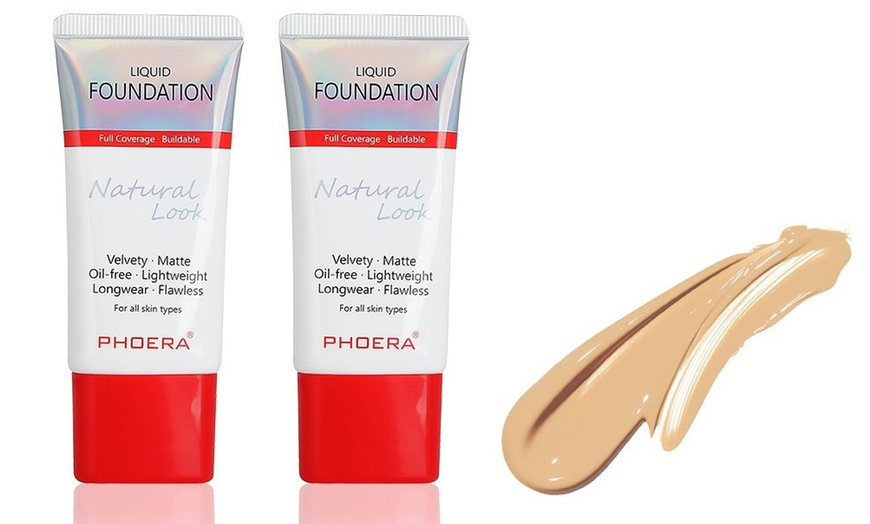 Image 24: Phoera Velvety Matte Lightweight Liquid Foundation