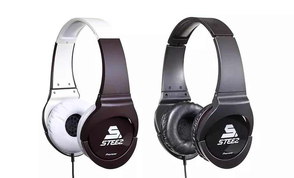 Pioneer Steez On-Ear Dance-Inspired Stereo Headphones in Black or Brown - Primary Image