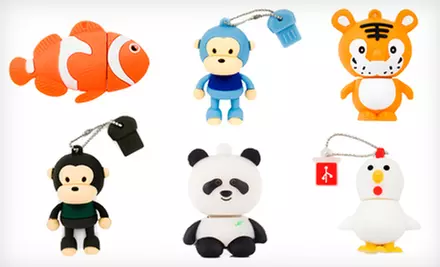 $10 for an HDE 4GB USB Flash Drive in One of Six Designs. Shipping Included ($27.95 Value). - Primary Image
