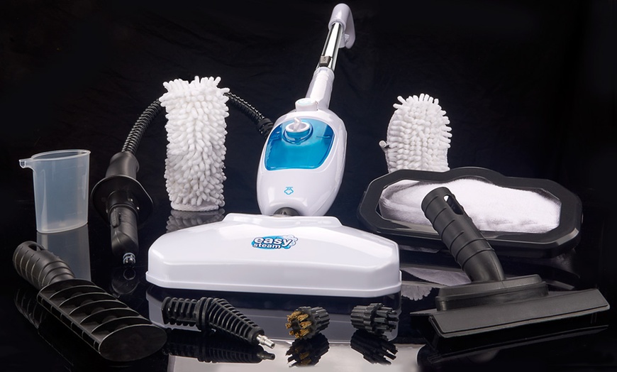 Image 2: Steam Mop With 12 Accessories