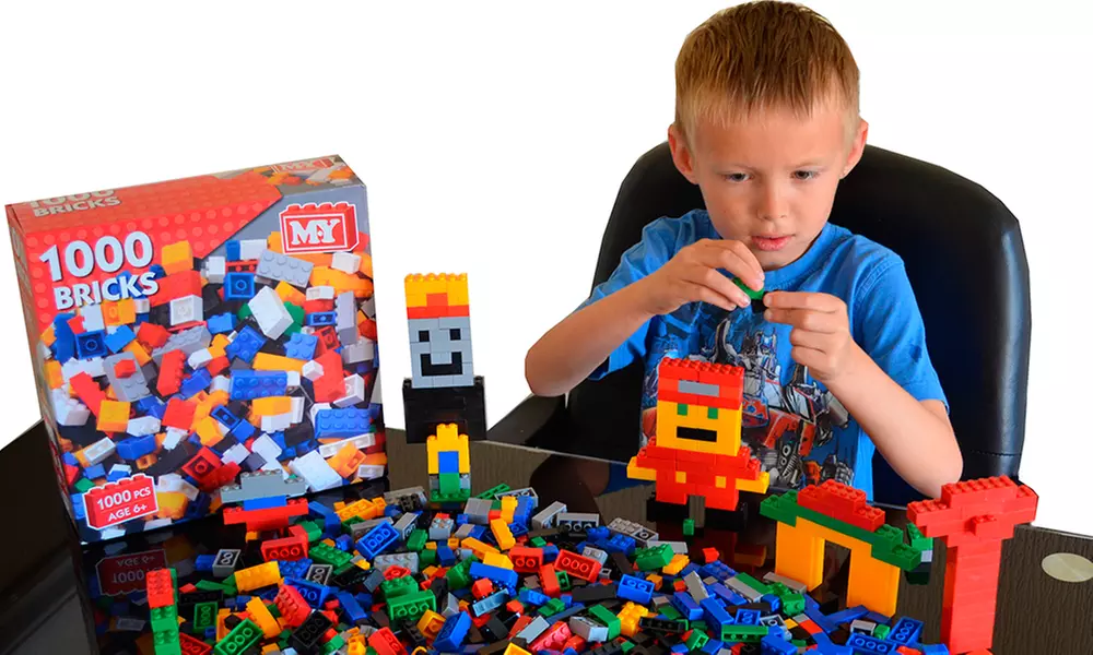 1000-Piece LEGO-Compatible Toy Bricks for £8.99 (53% Off) - Primary Image